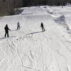 Painful Skiing Fail: Woman Took A Terrible Slam On Snow, Losing Her Skis.