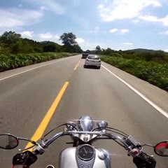 Acidente BR-280 câmera em capacete
