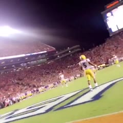 How not to catch the football