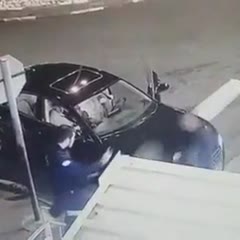 Trying to attack hospital's security guard