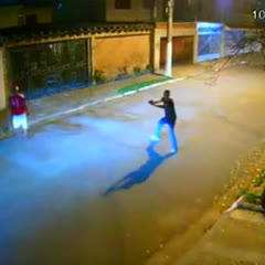 Car robbery in Brazil