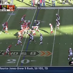 Jerome Simpson (Bengals) Touchdown Endzone Flip